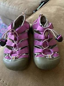 Sandali sportivi impermeabili Keen Newport H2 lilla viola lavanda taglia 2 giovani - Foto 1 di 10