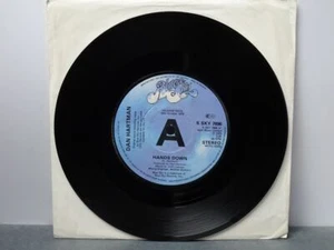 Dan Hartman: Hands Down UK EX+ PROMO 7" - Imagen 1 de 2