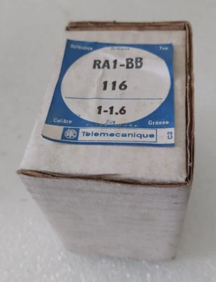Telemecanique - RA1-BB - 116 - Thermal Relay - RA1-BB116 - New - Image 1 of 4