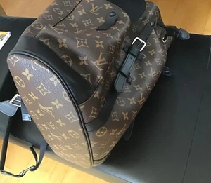 louis vuitton Rucksack Christopher Macassar Canvas. - Bild 1 von 12