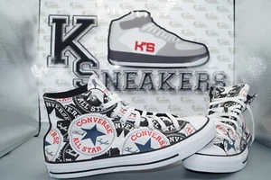 Converse Logo Chuck Taylor All Star HI EU 44,5 US 10,5 Weiß High Tops 166985F - Bild 1 von 12