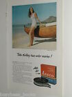 1948 Ansco film advertisement, bathing beauty in Hawaii, Fritz Henle photo