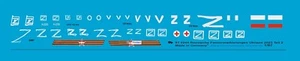 Peddinghaus-Decals 1/87 4244 Russische Panzermarkierungen Ukraine 2023 Teil 2