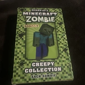 Minecraft Zombie Creepy Collection #1-4 by Zack Zombie (Paperback, 2017) - Picture 1 of 2