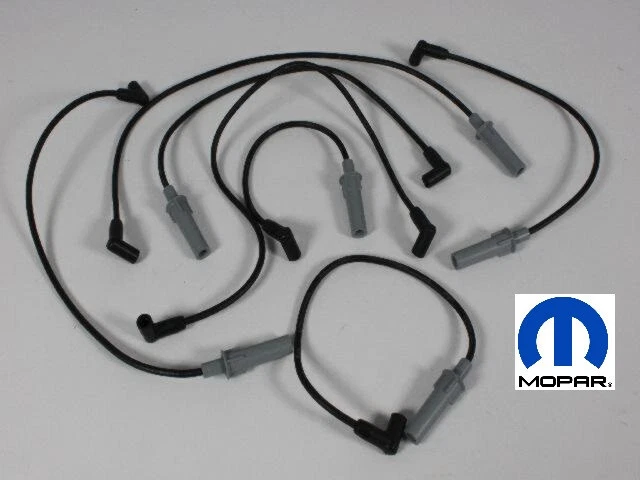 MOPAR BRAND Ignition Spark Plug Wires Dodge 97-03 Dakota Ram 1500 + Van 3.9L 236 - Image 1 of 1