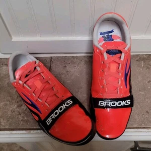 Brooks PR Sprint 11.38 Series Damen Gr. 7,5 orange Stollen Track Laufschuhe - Bild 1 von 6