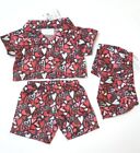 Build A Bear Harts Silky Pj's Set With Boxers buttons 2024 Valentines BNWT 