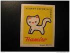 Cecoslovacchia Ceca Cat Cats Pet Pets Fauna Animale Poster Stamp Label