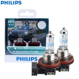 Philips H11 X-treme Vision Pro150 +150% Brightr Car Light Halogen Globes 12v 55w - Picture 1 of 6