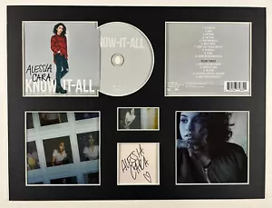 ALESSIA CARA - signiert handsigniert - KNOW IT ALL - Albumdisplay Deluxe - Bild 1 von 1