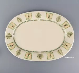 Pfaltzgraff, Portfolio, LEGNO NATURALE, 14" Piatto ovale, NUOVO DI ZECCA/INUTILIZZATO" Condizioni! - Foto 1 di 3