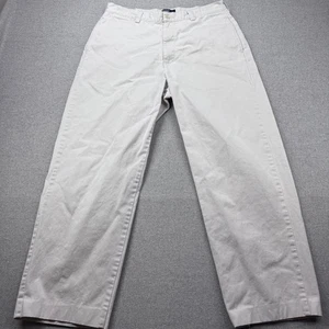 VTG 90s Polo Ralph Lauren Chino Pants Mens 34x30 (34x28 Actual) "Stone" Preppy - Picture 1 of 12