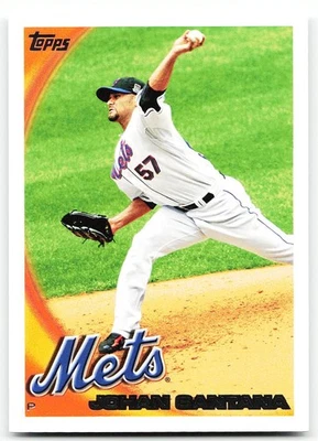 🔥 2010 Topps #573 Johan Santana - Image 1 of 2