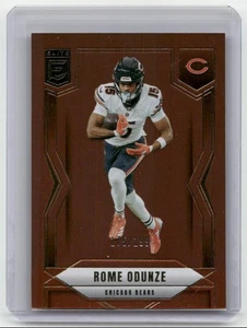 Panini Donruss Elite Copper Rome Odunze 175/199 Chicago Bears #68 2025 - Imagen 1 de 2