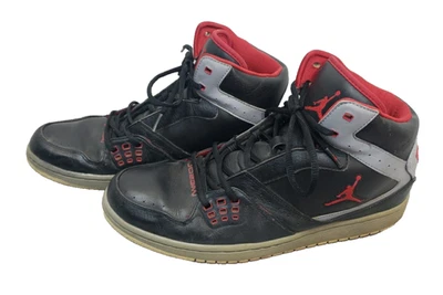 Nike- Jordan- Zapatos Baloncesto Talla 13 Rojo Sobre Negro 372704-025  Foto 1 de 4