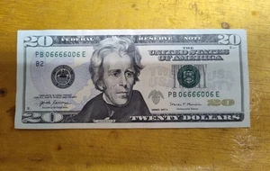 2017A Binärer 20 Dollar Schein (PB 06666006 E) - Bild 1 von 5