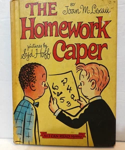 The Homework Caper (by Joan M. Lexau & Syd Hoff, 1966) hardcover book - Imagen 1 de 6