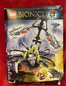 Lego Bionicle Skull Scorpio # 70794 sealed but box is Dented/damaged
