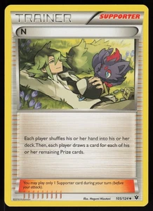 N (Supporter) 105/124 LP - Picture 1 of 2