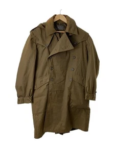 Military Spanish Army Trench Coat - Cotton Khk - Picture 1 of 5