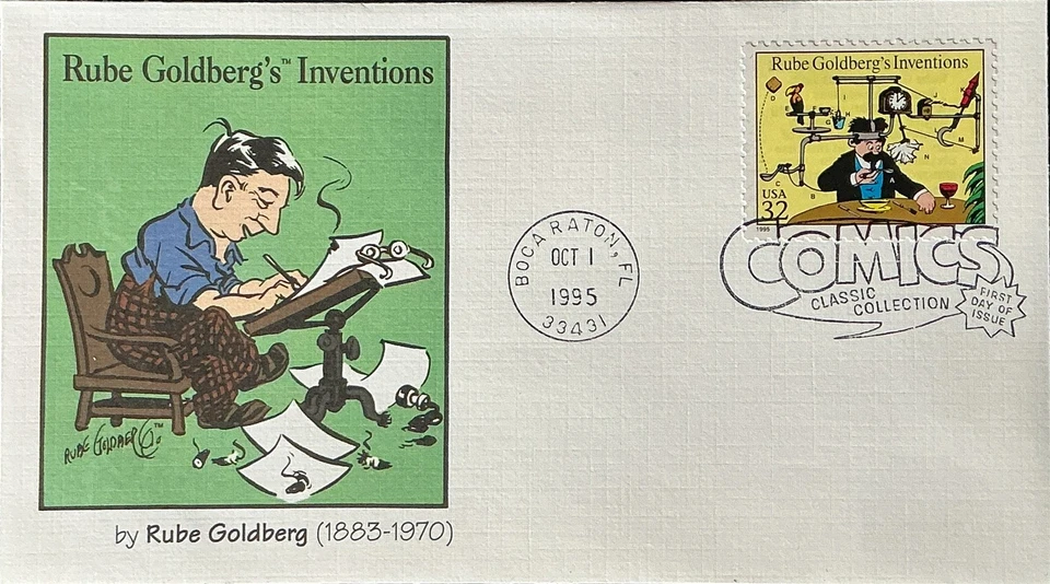 Colección clásica de cómics Fleetwood 3000 Boca Raton FL Rube Goldberg Inventions  Foto 1 de 1