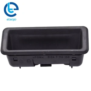 For 04-14 BMW E82 E88 E90 E91 E92 Trunk Lock Handle Push Button Handle Switch - Picture 1 of 12