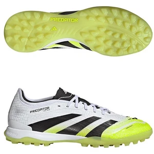 adidas PREDATOR PRO TF JI1181 Footwear White/Core Black Soccer shoes US4-14 New - Picture 1 of 7