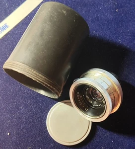 RARE. Vintage lens JUPITER-12 2.8/35 for Kyiv/Contax cameras. KMZ red P. USSR - Picture 1 of 11