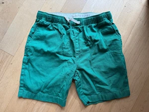 Pre-Loved J.Crew CrewCuts Dock Shorts Elastic Waist Green Pockets Boys Size 14 - Picture 1 of 3