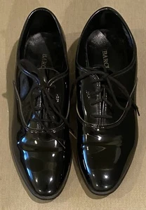 Scarpe eleganti da sposa formali smoking uomo Barclays taglia 9,5M o abito non da sposa - Foto 1 di 8