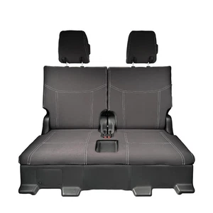 Fit Toyota Prado (Nov24-Now) Full-back THIRD ROW Premium Neoprene Seat Cover - Picture 1 of 9