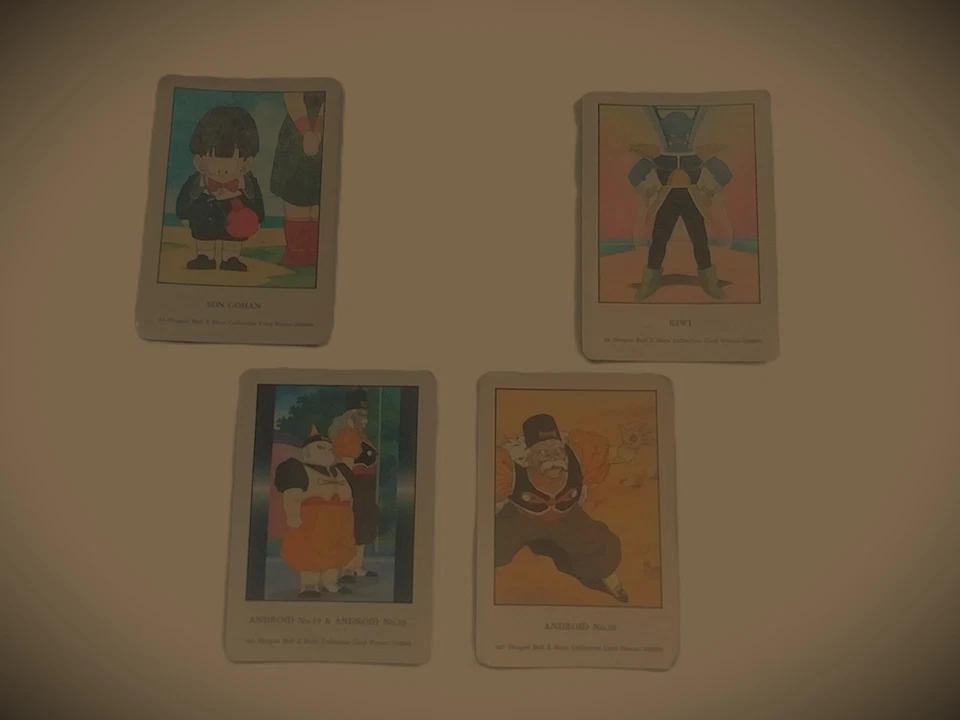 LBDR / OMTOMT :  Lot 4 cartes Dragon Ball Z, Hero Collection, Part. 1, A / HP - Photo 1/4