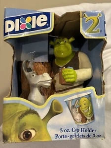 Shrek & Donkey Collectible DIXIE CUP Holder Dispenser 2004 DREAMWORKS New - Picture 1 of 9