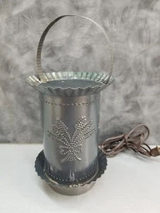 Vintage Tin Night light With Wax Warmer - Picture 1 of 6