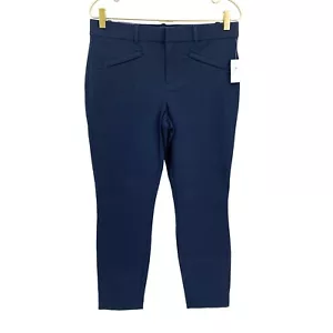 Gap Pants Womens 8 Blue NEW Signature Skinny Ankle Stretch Mid Rise Career - Picture 1 of 12