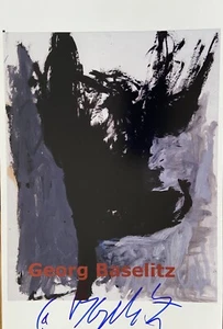 Georg Baselitz signiert Kunst Foto original Unterschrift Autogramm signed (25) - Picture 1 of 2
