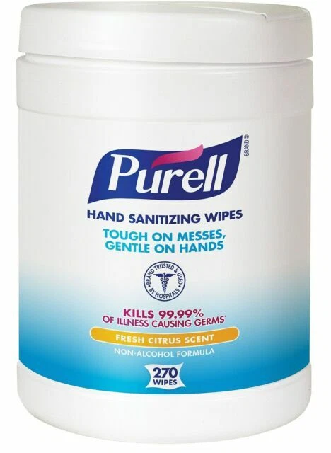 PURELL Fresh Citrus Scent Hand Sanitizing Wipes - 270 Count
