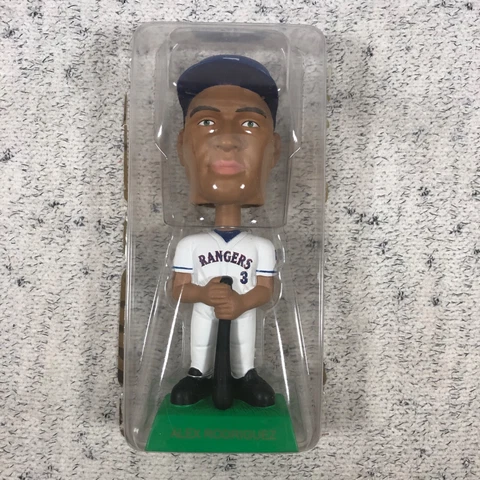 Alex Rodriguez Upper Deck PlayMakers 2001 Bobblehead Texas Rangers Cover