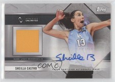 2023 Athletes Unlimited All Sports AU Athlete Relics /99 Sheilla Castro Auto