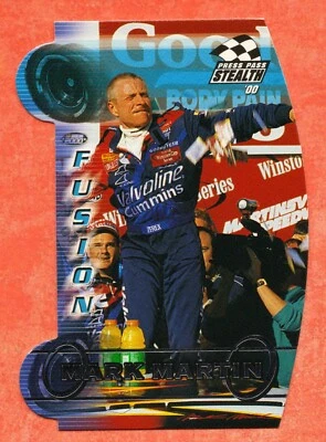 Mark Martin 2000 Press Pass Stealth NASCAR Racing Card #FS12/36 DIE-CUT - Image 1 of 2