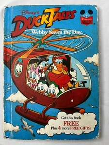 Walt Disney's Duck Tales Webby Saves the Day 1989 Vintage Random House Hardcover - Picture 1 of 11