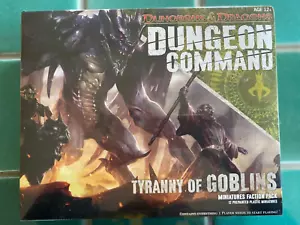 Dungeons & Dragons Dungeon Command: TYRANNY of GOBLINS Faction Pack New shrink! - Picture 1 of 2