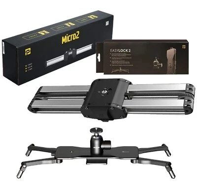 Zeapon Micro 2 Camera Rail Slider With EasyLock 2 Low-Profile Mount & Ball Head - Image 1 of 4