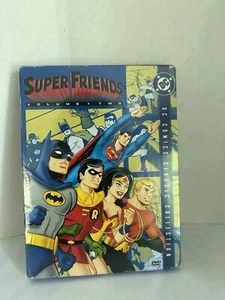 SUPER FRIENDS VOLUME TWO 2 DVD 70s DC Comics Superman Batman Wonder Woman Twins - Picture 1 of 6