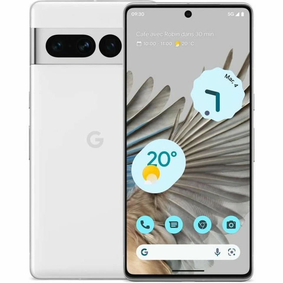 Google Pixel 7 GVU6C - 128GB - Snow (Ohne Simlock) (Dual-SIM)