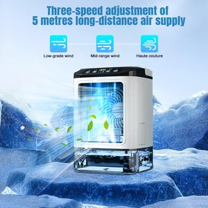 Portable Air Cooler Fan Mini Air Conditioner Personal USB Cooling Fan Desk Fan - Picture 1 of 15