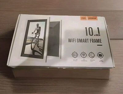 Jeemak Smart Photo Frame,10.1in IPS Screen, 16Gb, Wireless Sync, WIFI Connect - Image 1 of 4