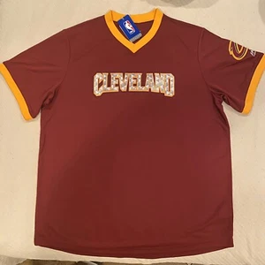 Cleveland Cavaliers NBA Men's Majestic Burgundy Team Glory Jersey Size Medium - Picture 1 of 5