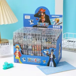 Anime ONE PIECE Gel Pen Luffy Zoro 0.5mm School Stationery Waterproof Ink Pen - Picture 1 of 8