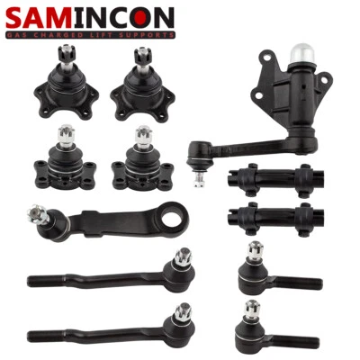 12PC Inner Outer Tie Rod Steering Arm Ball Joint For 86-89 Toyota Pickup 4Runner - Image 1 of 4